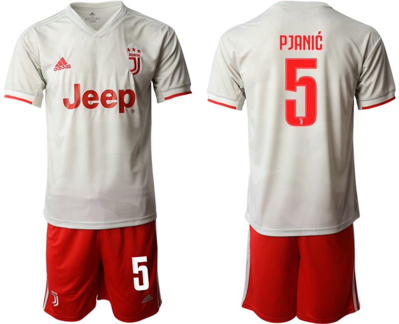 Men 2019-2020 club Juventus FC hoaway #5 white Soccer Jerseys->->Soccer Club Jersey